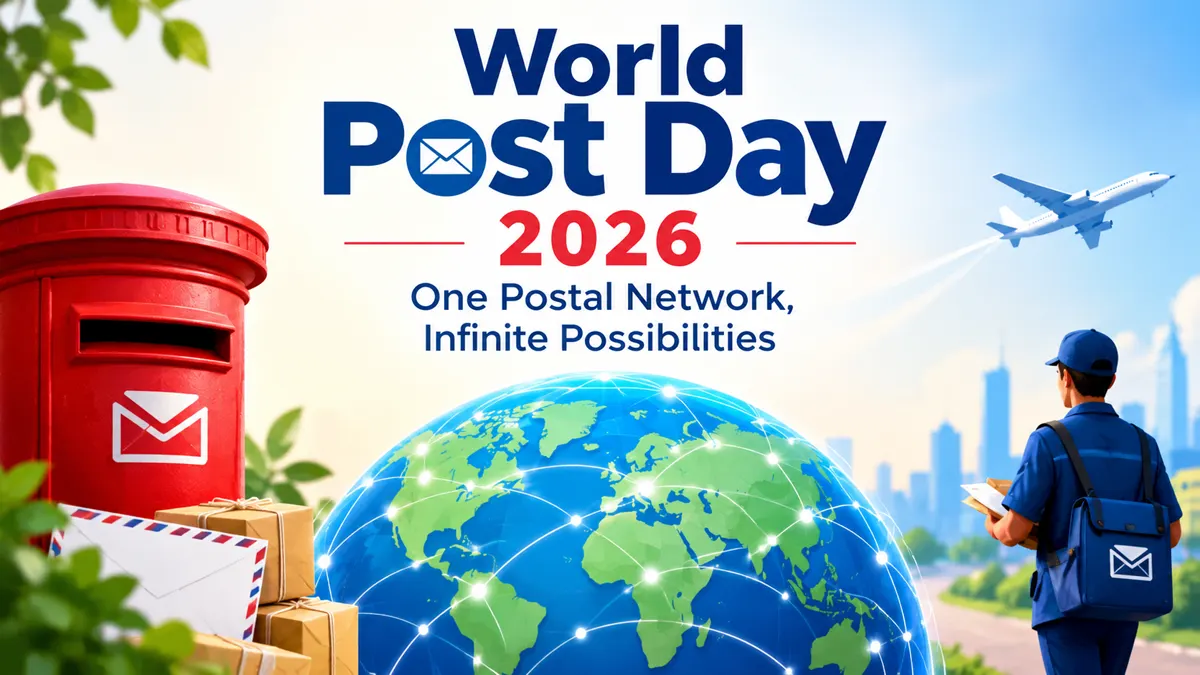World Post Day 2026 - One Postal Network, Infinite Possibilities